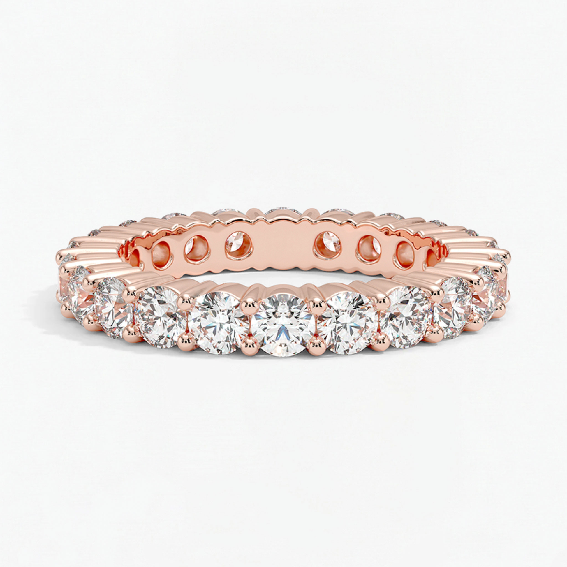 Classic Round Eternity Wedding Ring