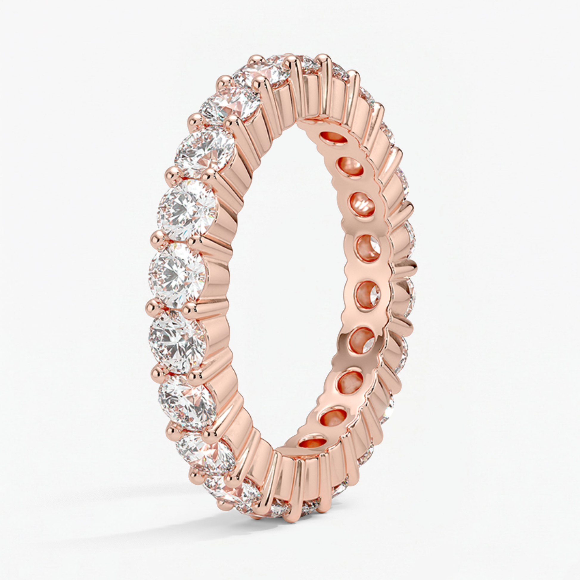 Classic Round Eternity Wedding Ring