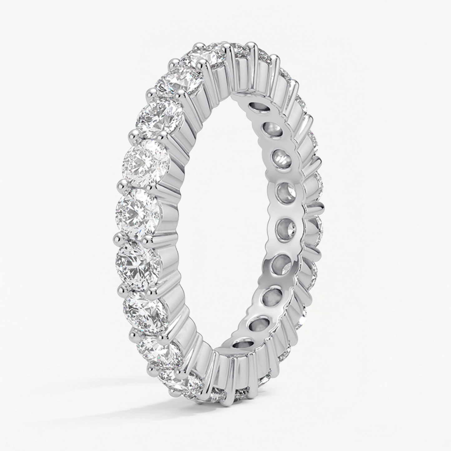 Classic Round Eternity Wedding Ring