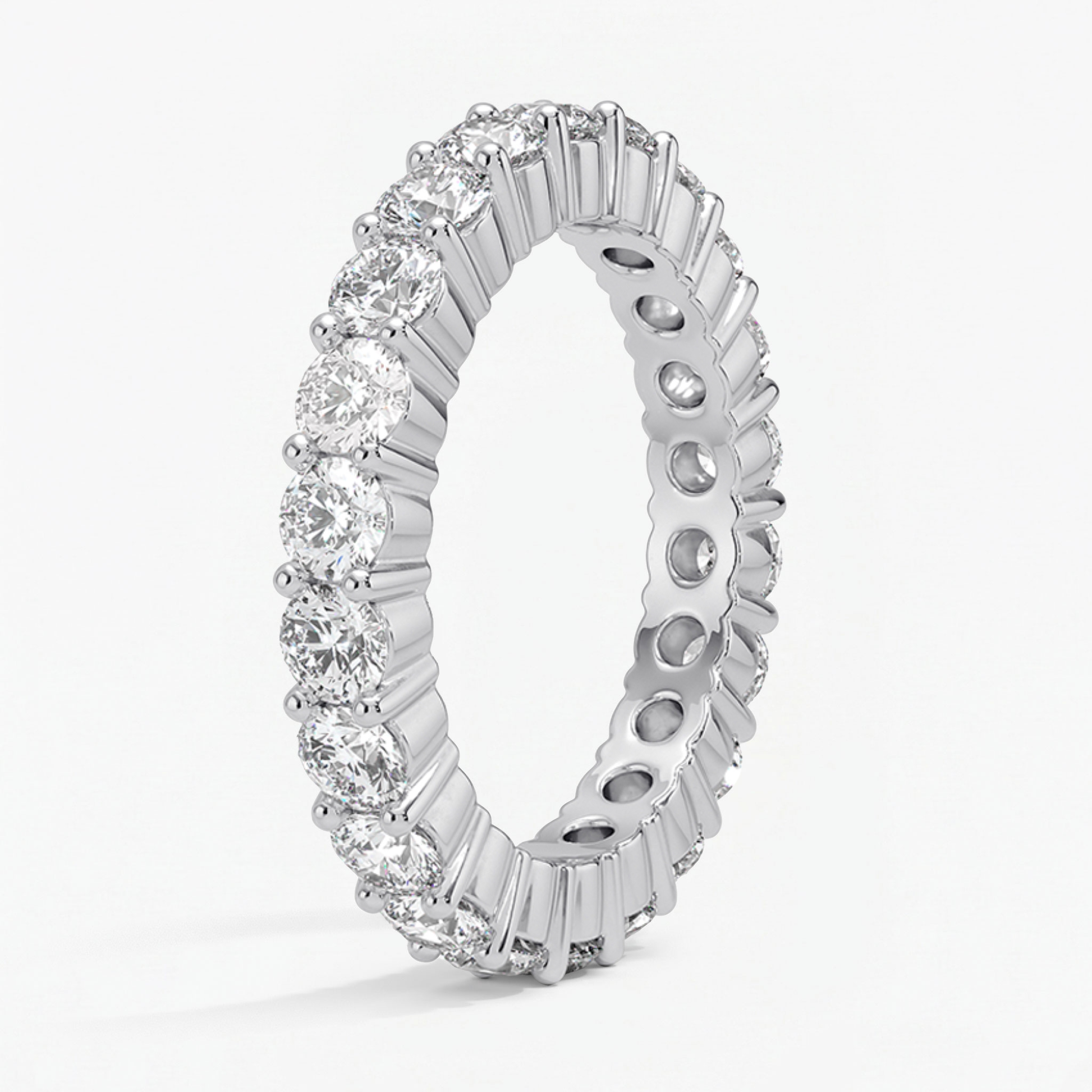 Classic Round Eternity Wedding Ring