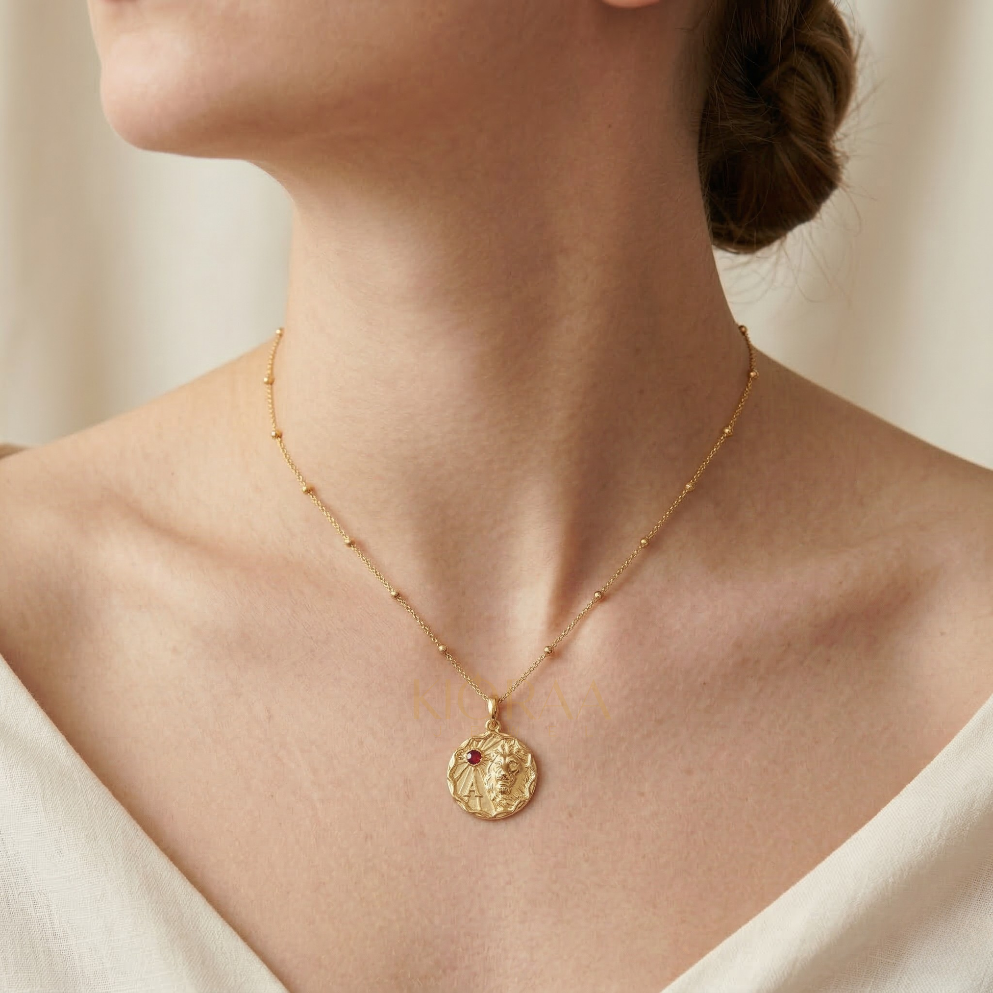 Custom Zodiac Coin Necklace