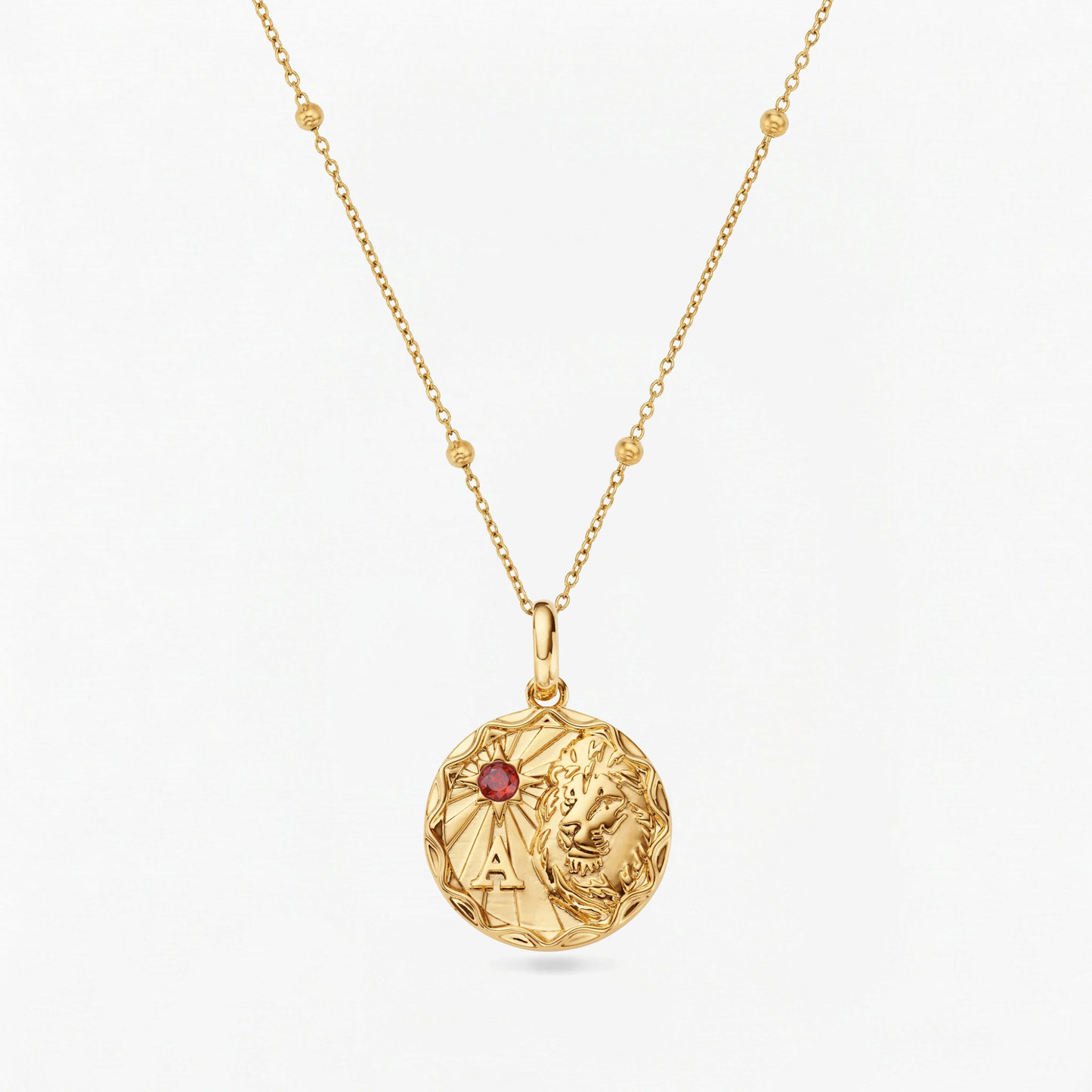 Custom Zodiac Coin Necklace