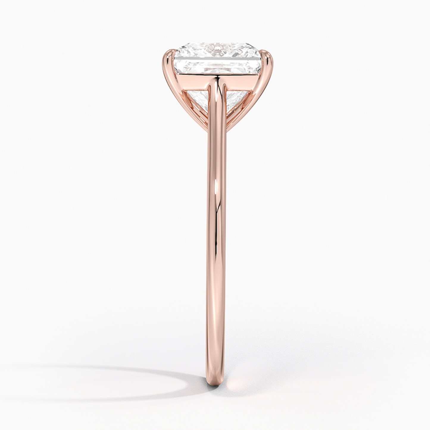 Princess Diamond Solitaire Engagement Ring