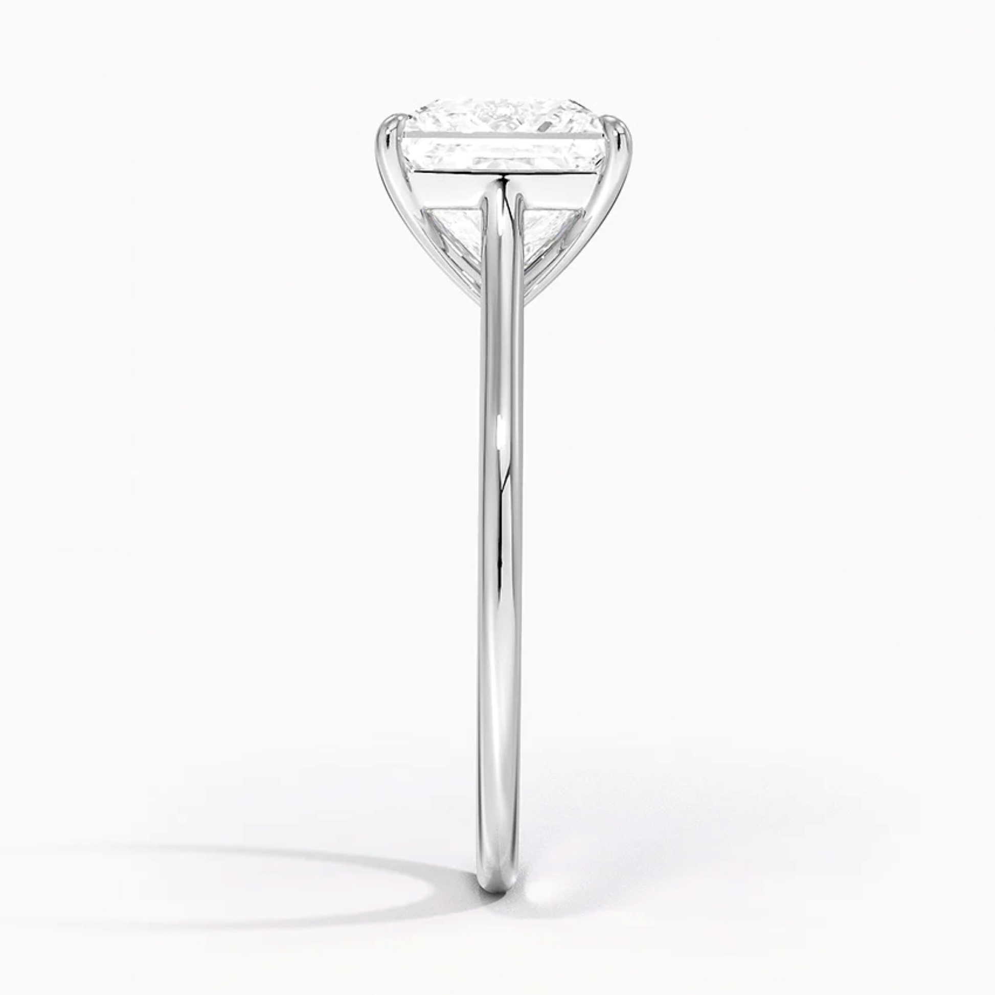 Princess Diamond Solitaire Engagement Ring