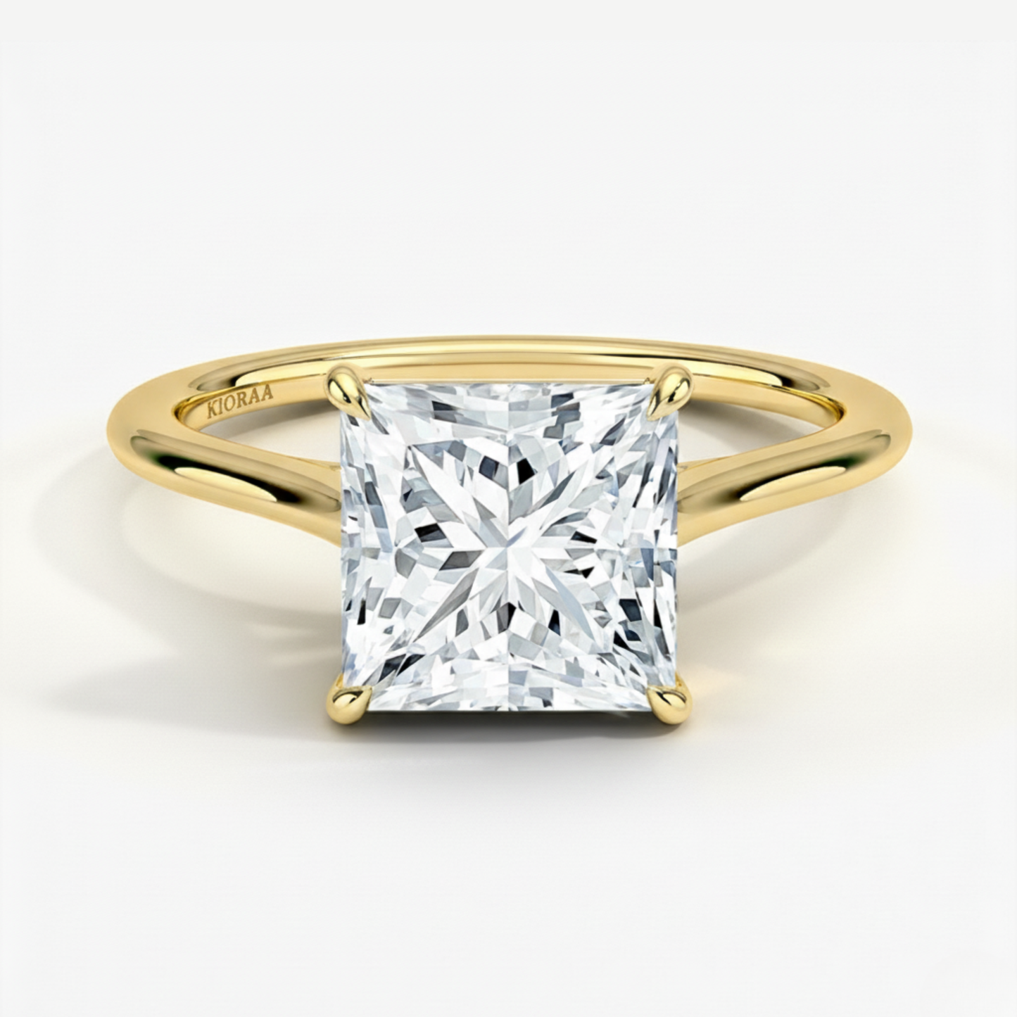 Princess Diamond Solitaire Engagement Ring