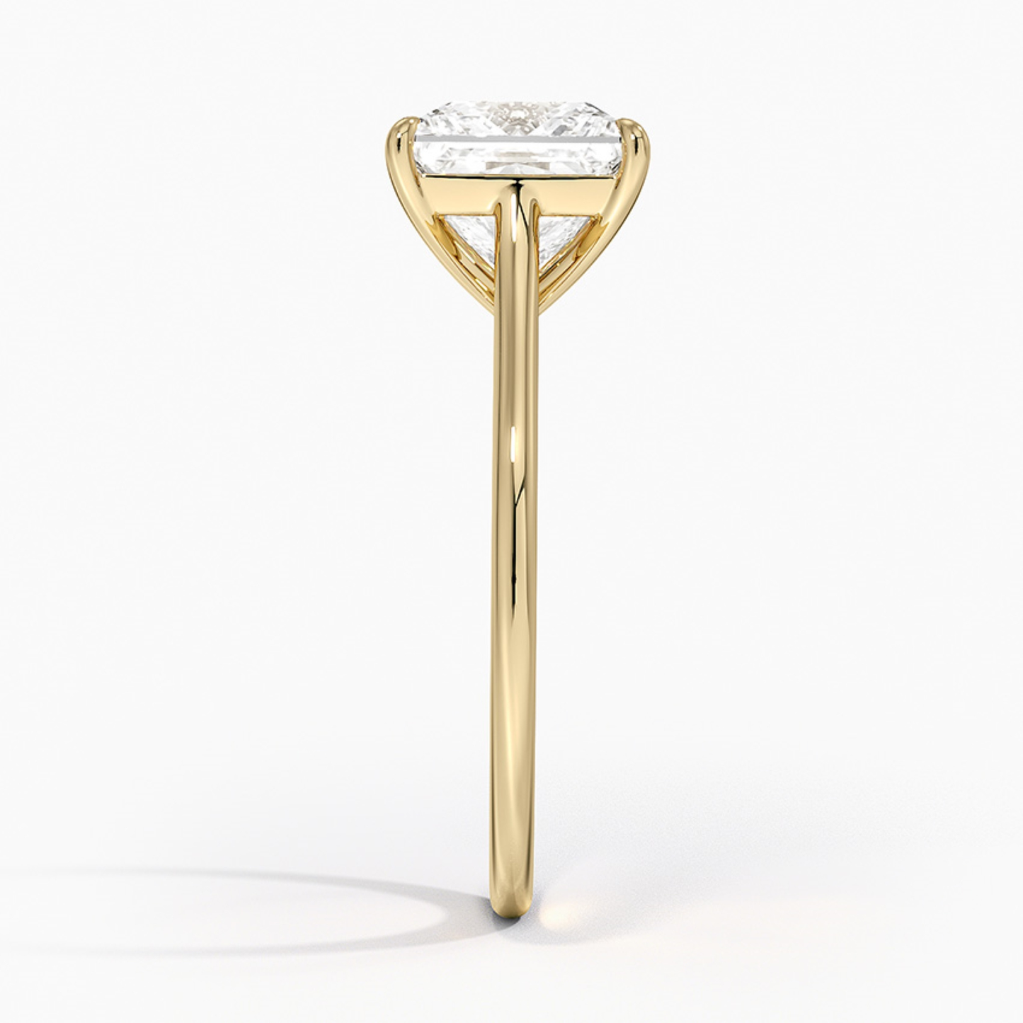Princess Diamond Solitaire Engagement Ring