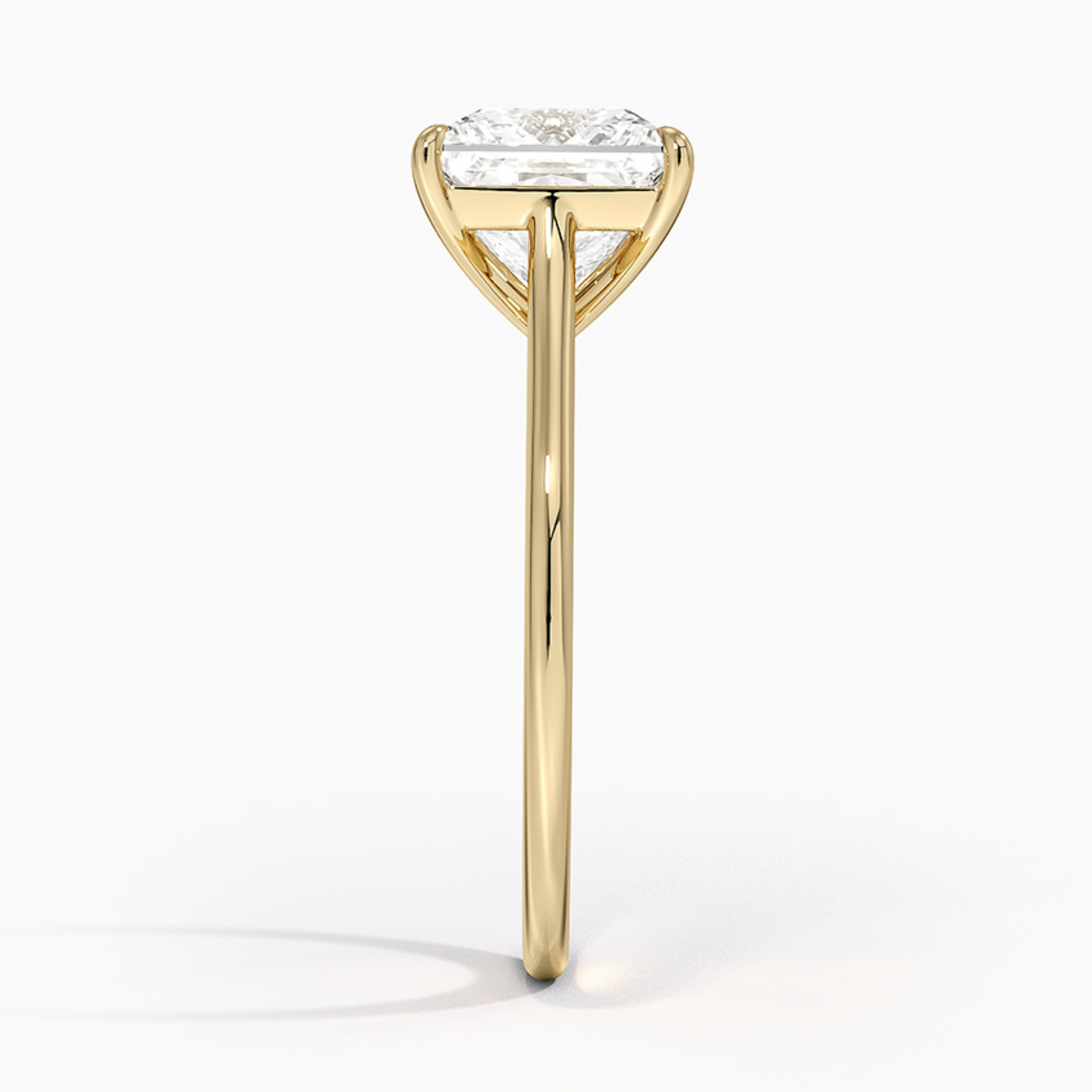 Princess Diamond Solitaire Engagement Ring