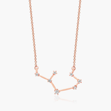Lab Grown Diamond Sagittarius Cluster Necklace, thumbnail 10
