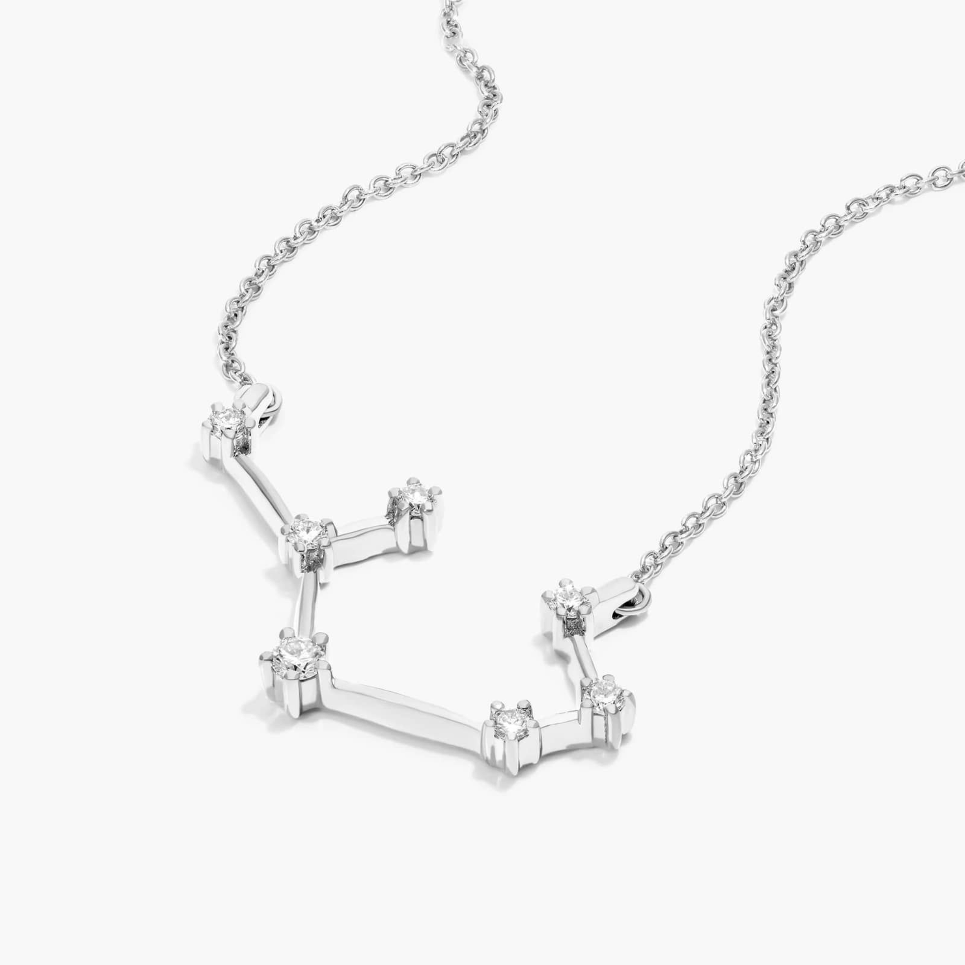 Lab Grown Diamond Sagittarius Cluster Necklace