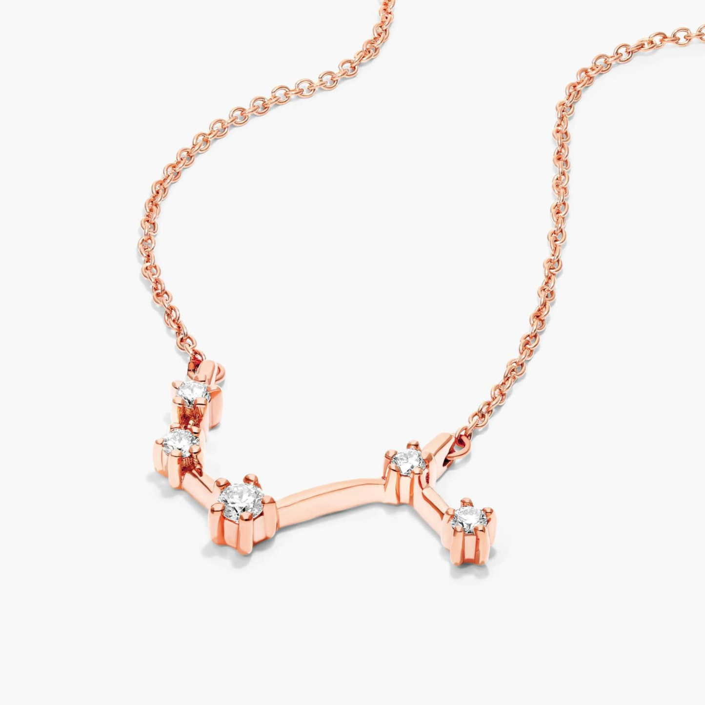 Lab Grown Diamond Aries Cluster Necklace