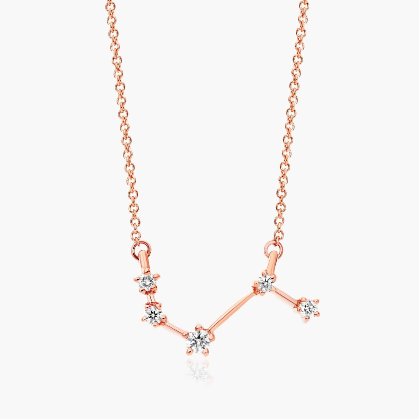Lab Grown Diamond Aries Cluster Necklace