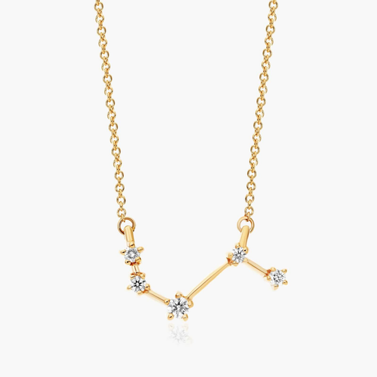 Lab Grown Diamond Aries Cluster Necklace