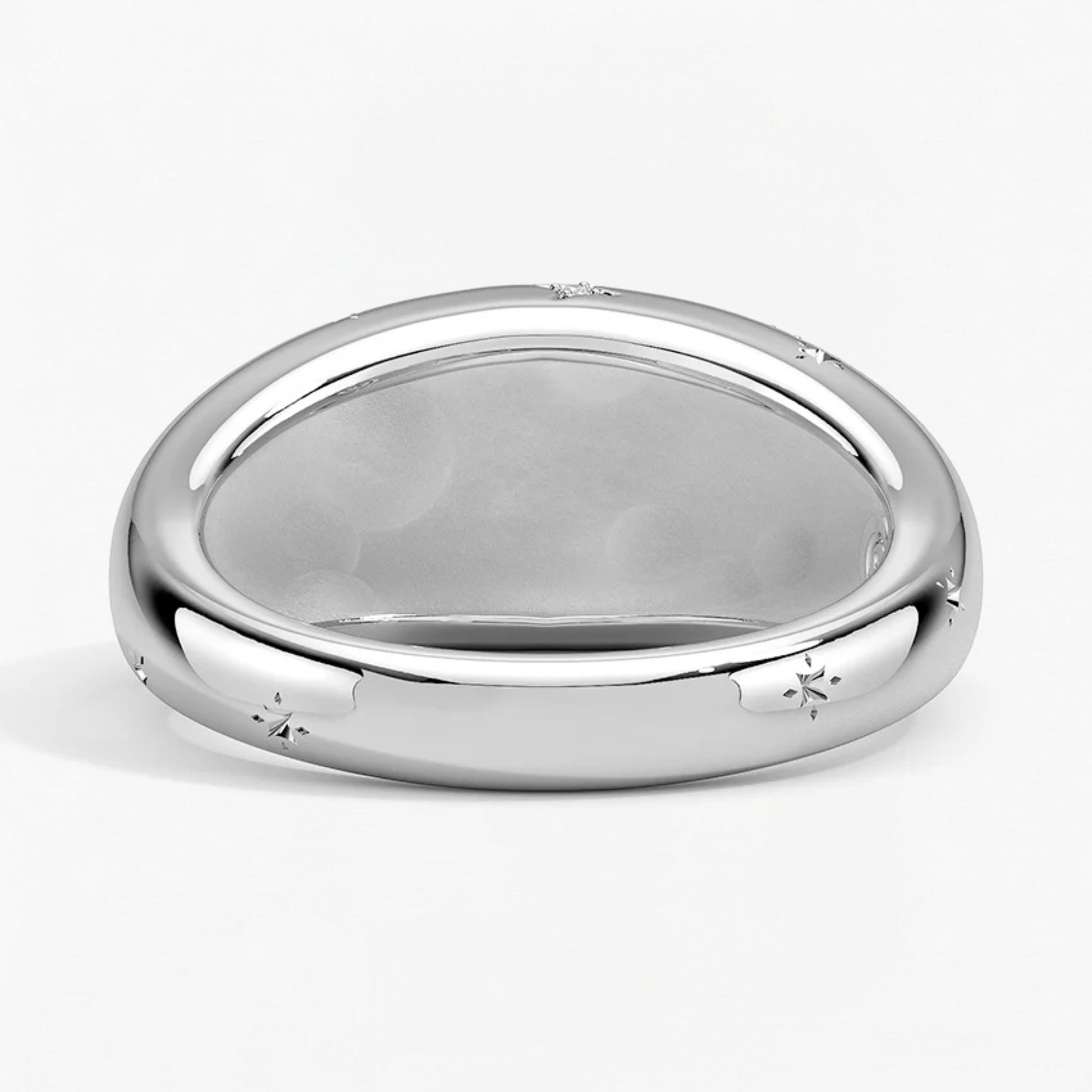 Aries Zodiac Constellation Diamond Ring