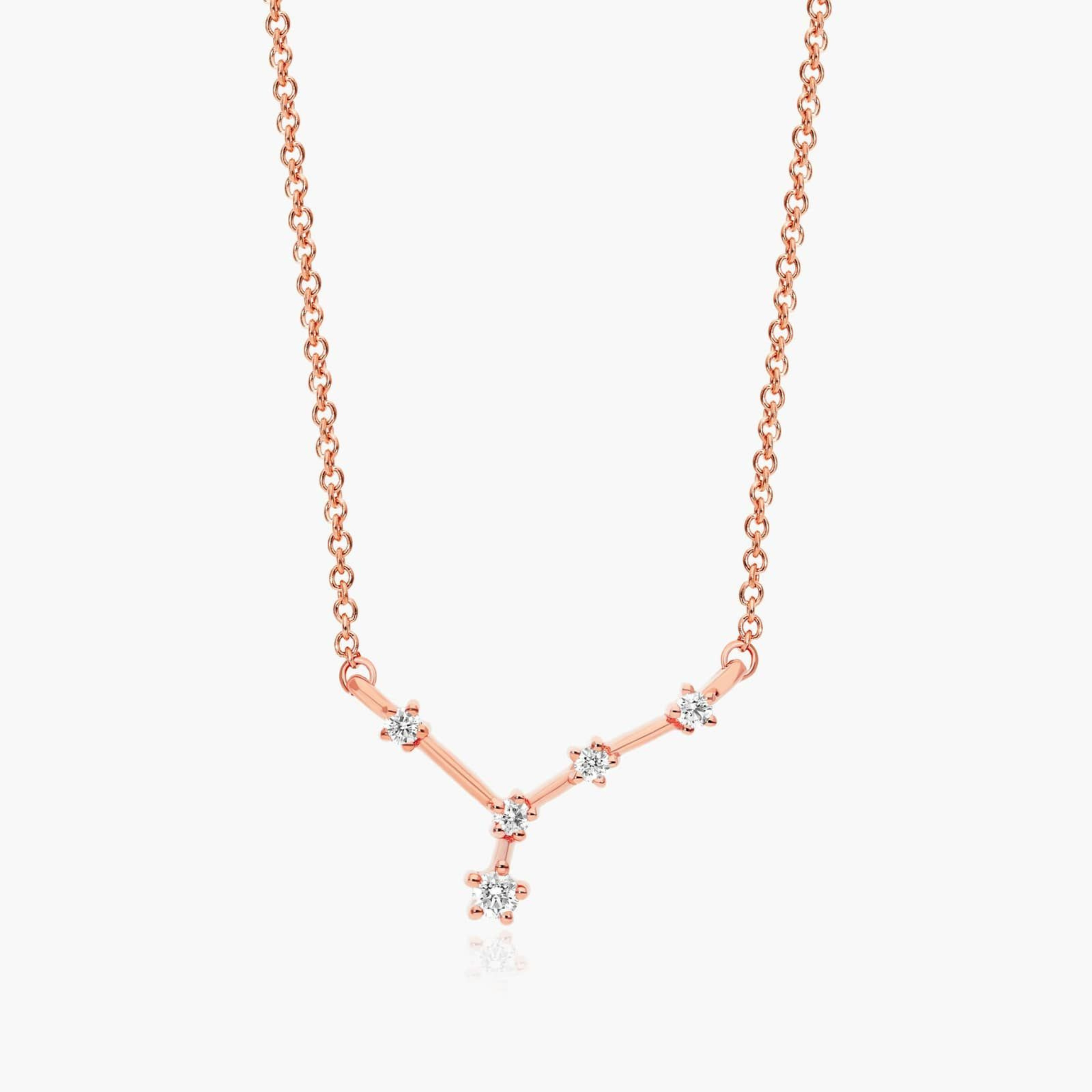 Lab Grown Diamond Cancer Cluster Necklace