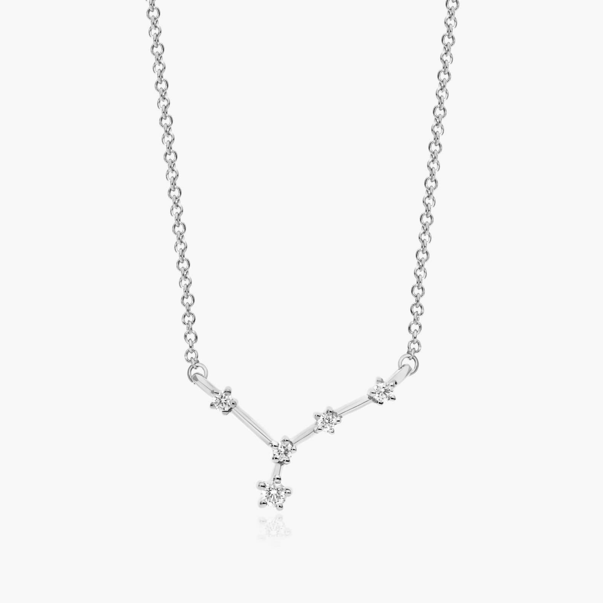 Lab Grown Diamond Cancer Cluster Necklace