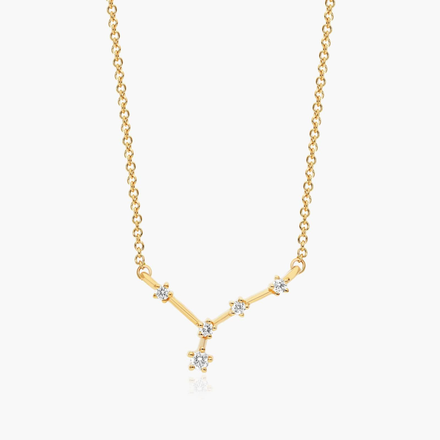 Lab Grown Diamond Cancer Cluster Necklace