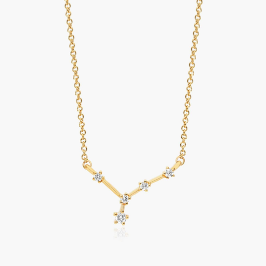 Lab Grown Diamond Cancer Cluster Necklace