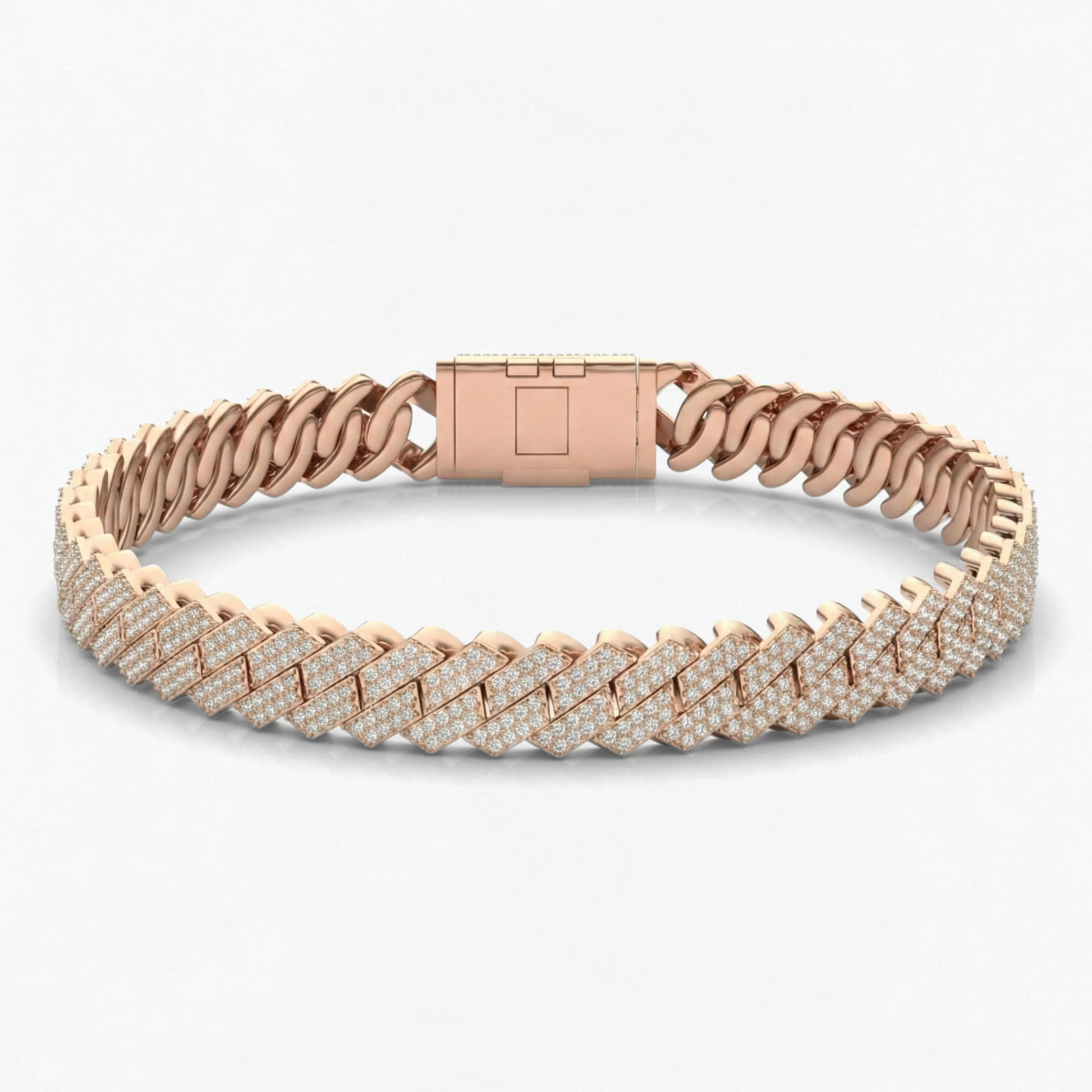 Lab Grown Diamond Miami Cuban Bracelet