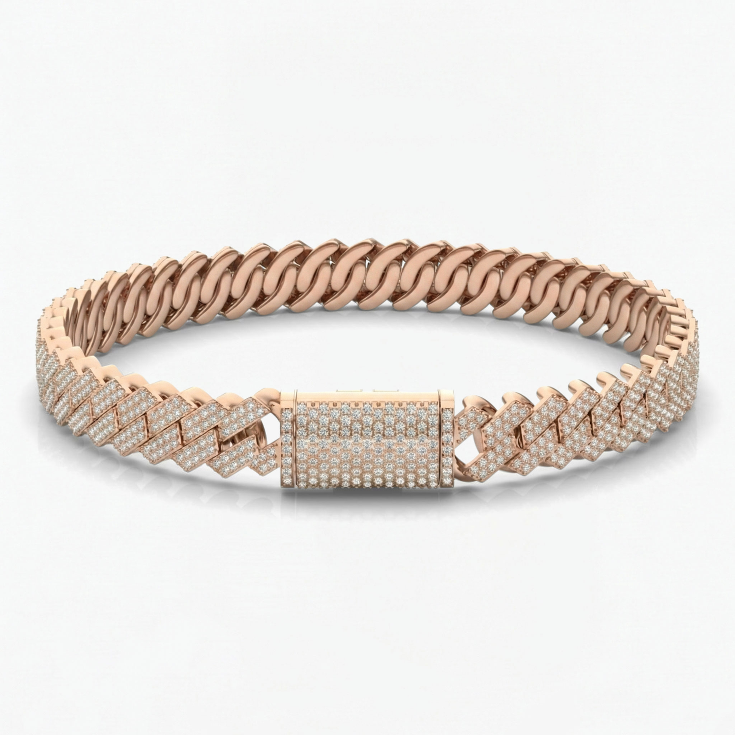 Lab Grown Diamond Miami Cuban Bracelet