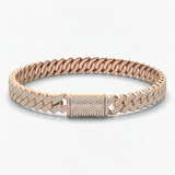 Lab Grown Diamond Miami Cuban Bracelet, thumbnail 11