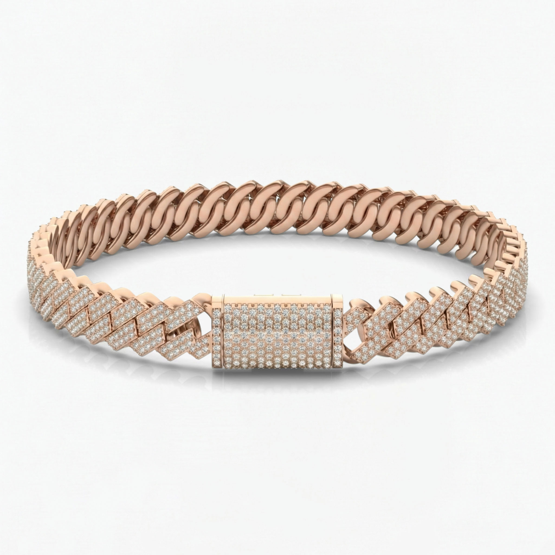 Lab Grown Diamond Miami Cuban Bracelet