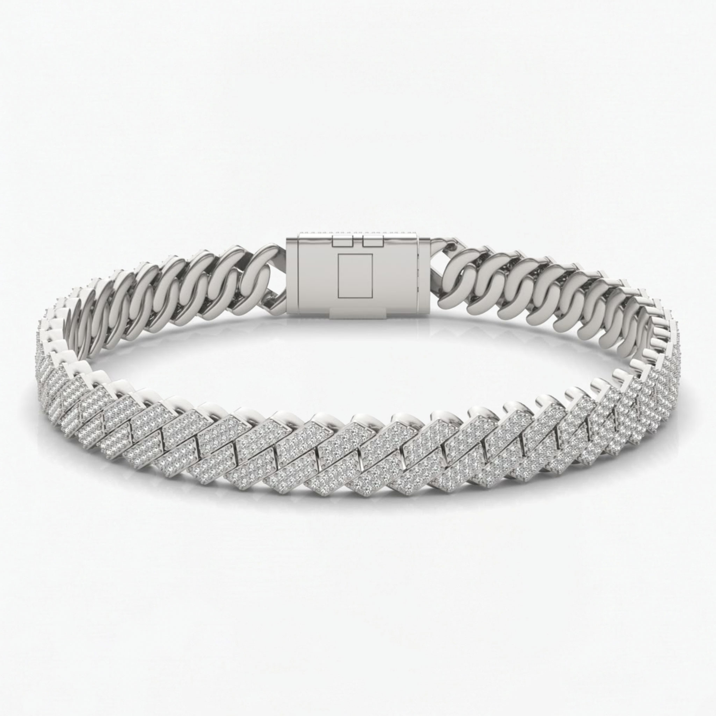 Lab Grown Diamond Miami Cuban Bracelet