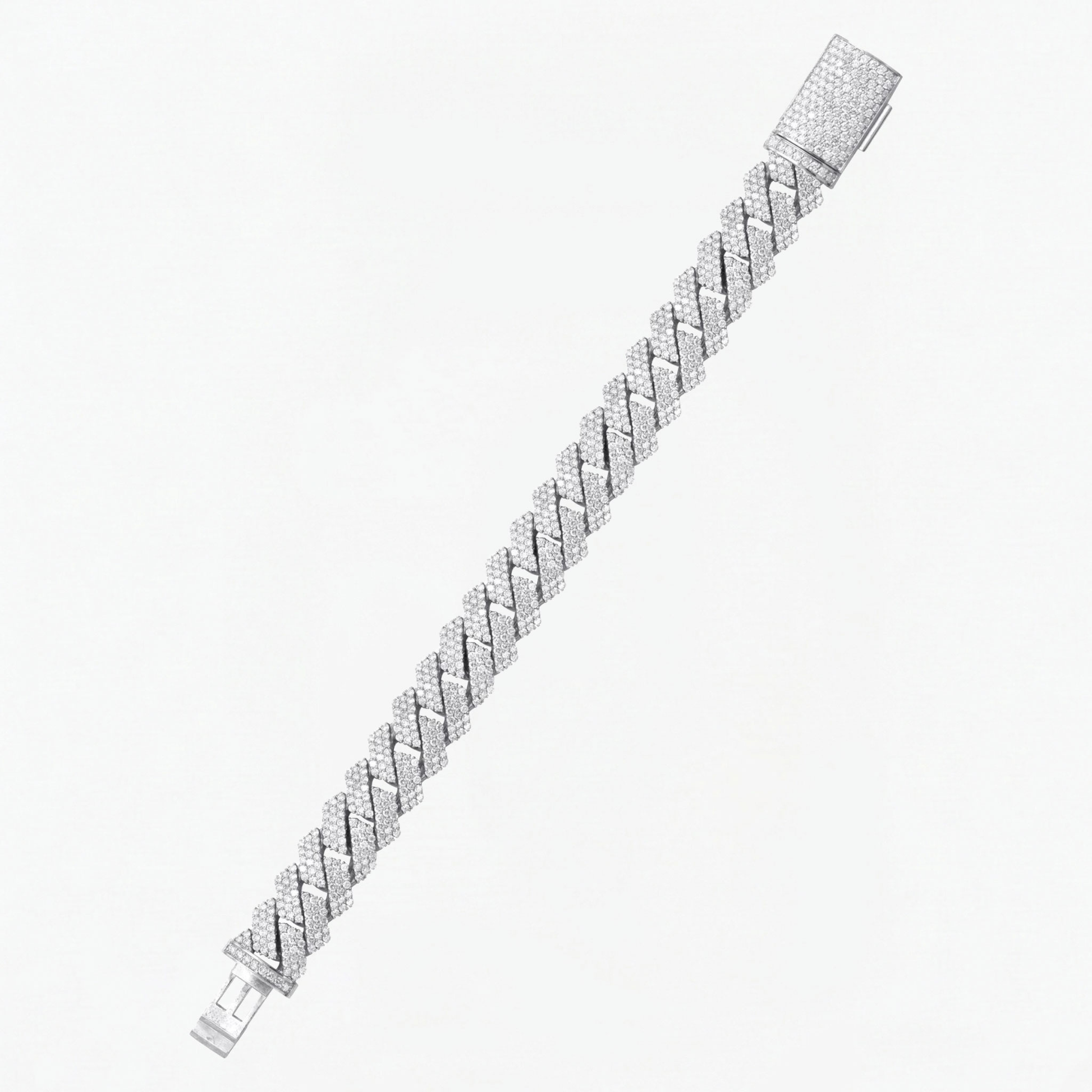 Lab Grown Diamond Miami Cuban Bracelet