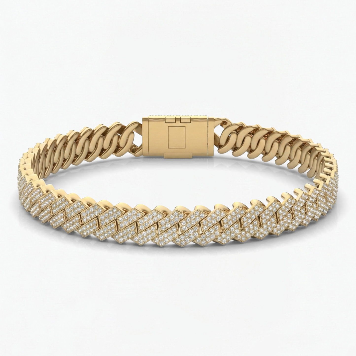 Lab Grown Diamond Miami Cuban Bracelet