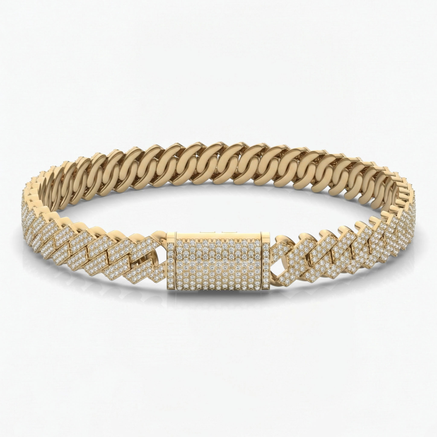 Lab Grown Diamond Miami Cuban Bracelet