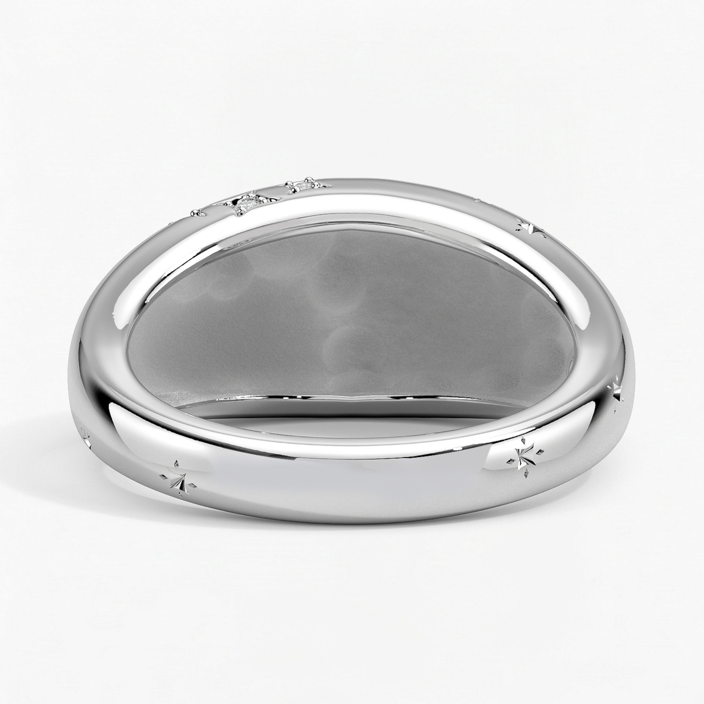 Scorpio Zodiac Constellation Diamond Ring
