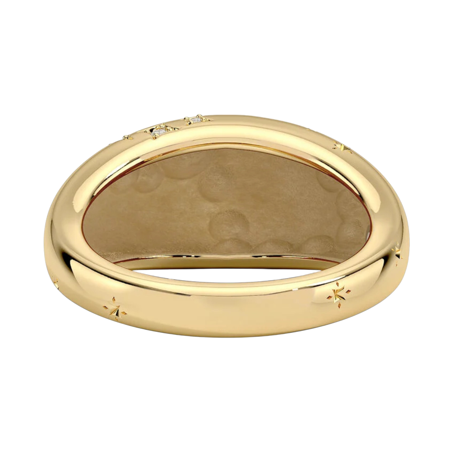 Scorpio Zodiac Constellation Diamond Ring