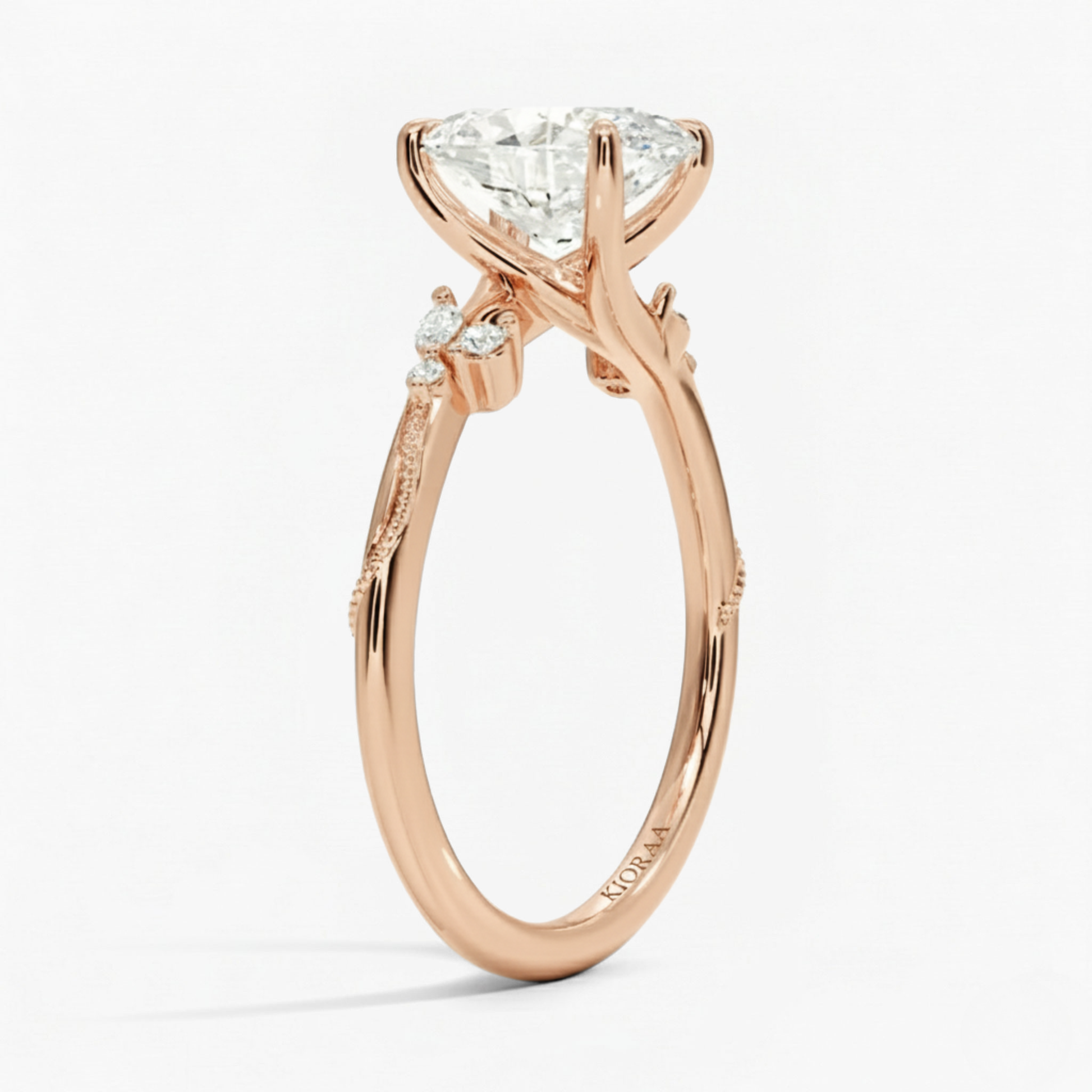 Oval Shape Vintage  Engagement Ring