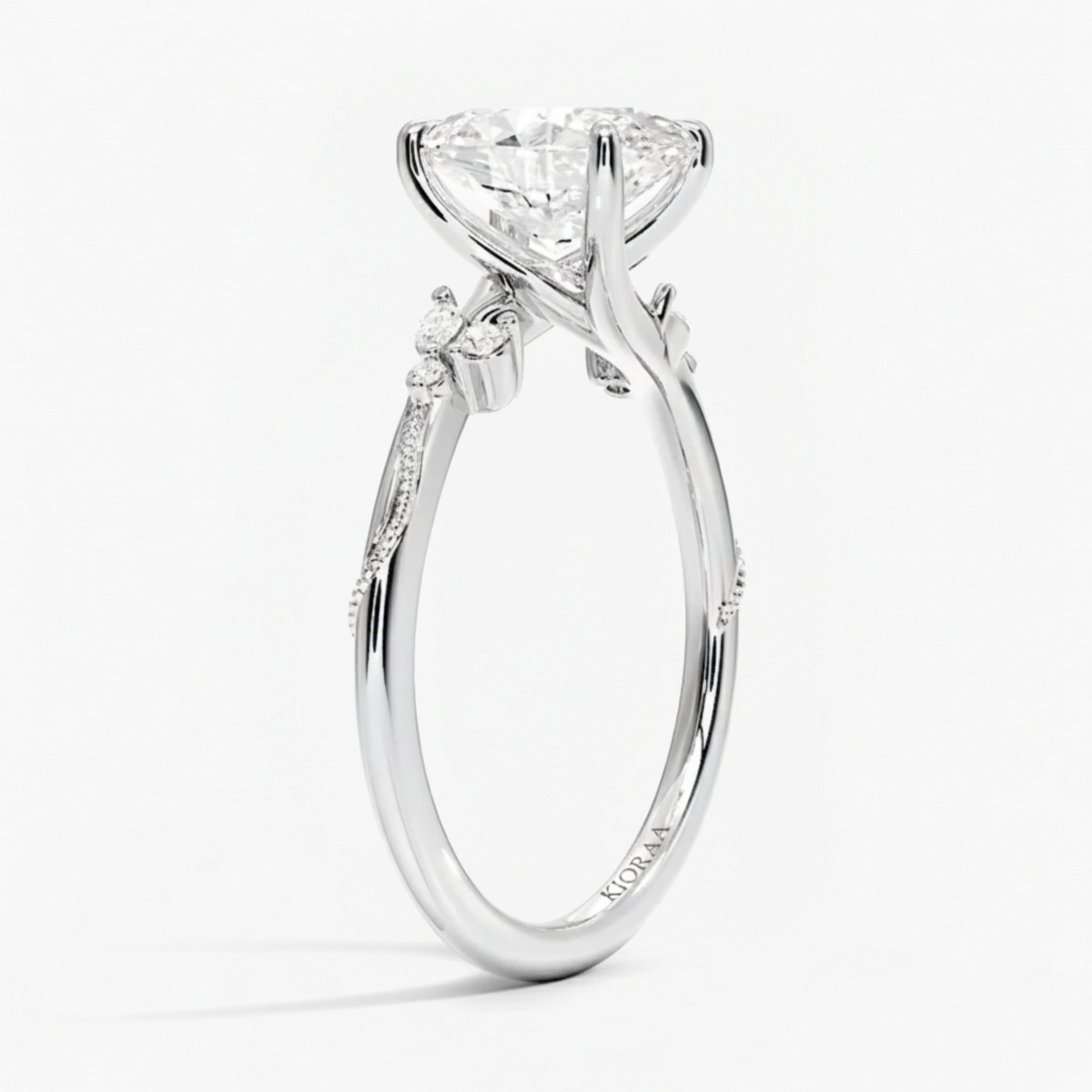 Oval Shape Vintage  Engagement Ring