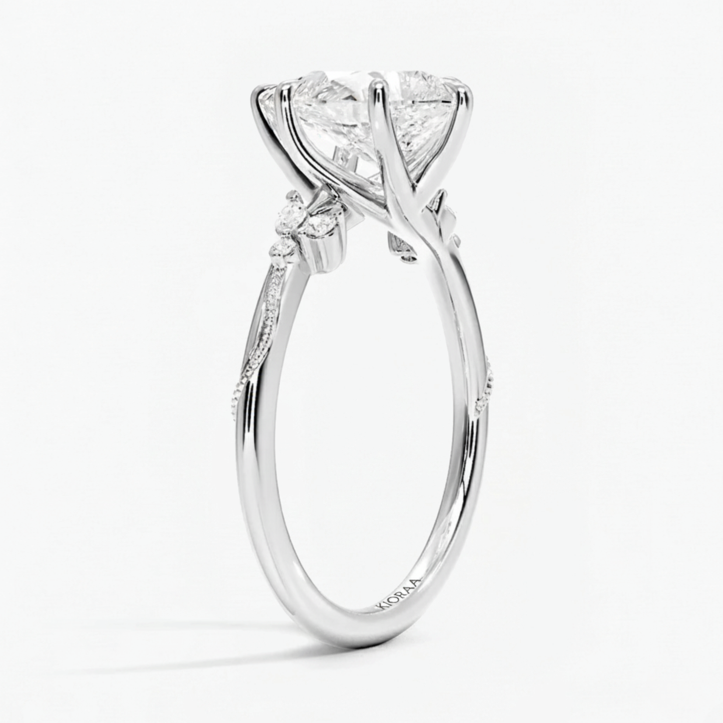 Pear Shape Vintage  Engagement Ring