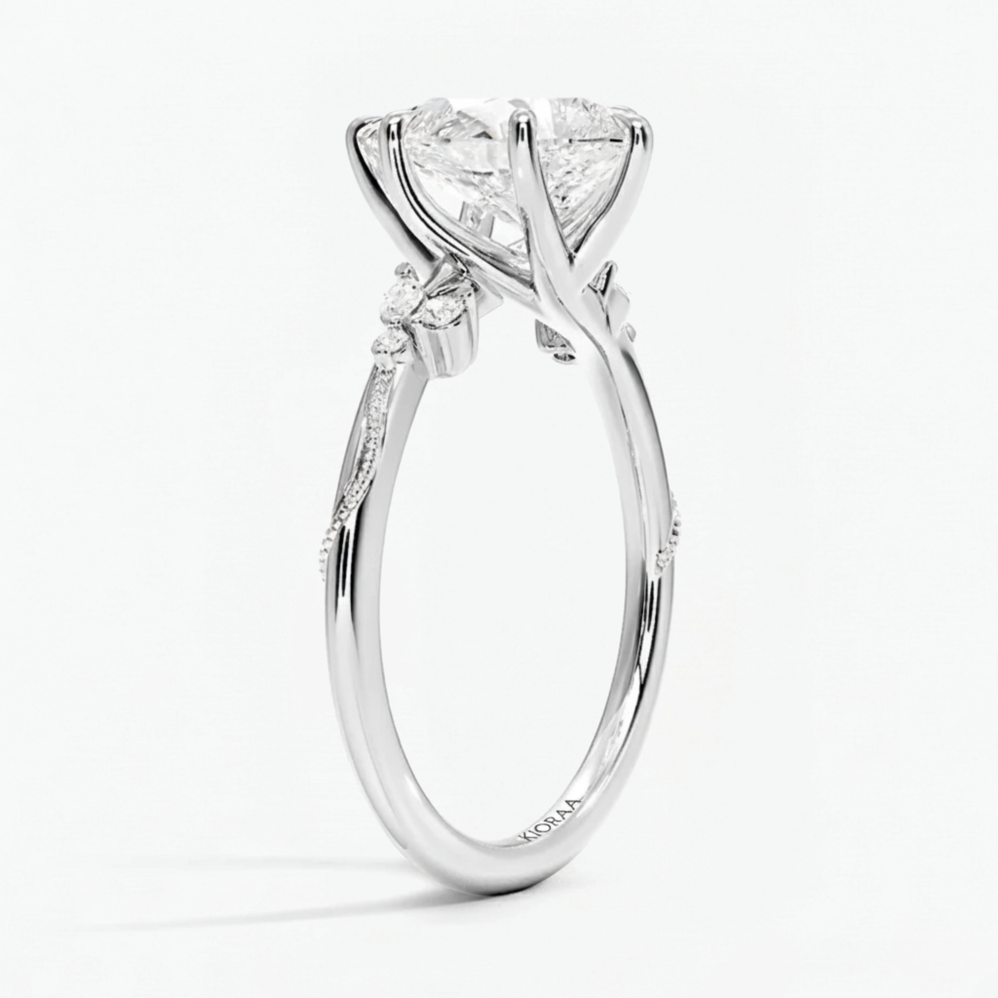 Pear Shape Vintage  Engagement Ring
