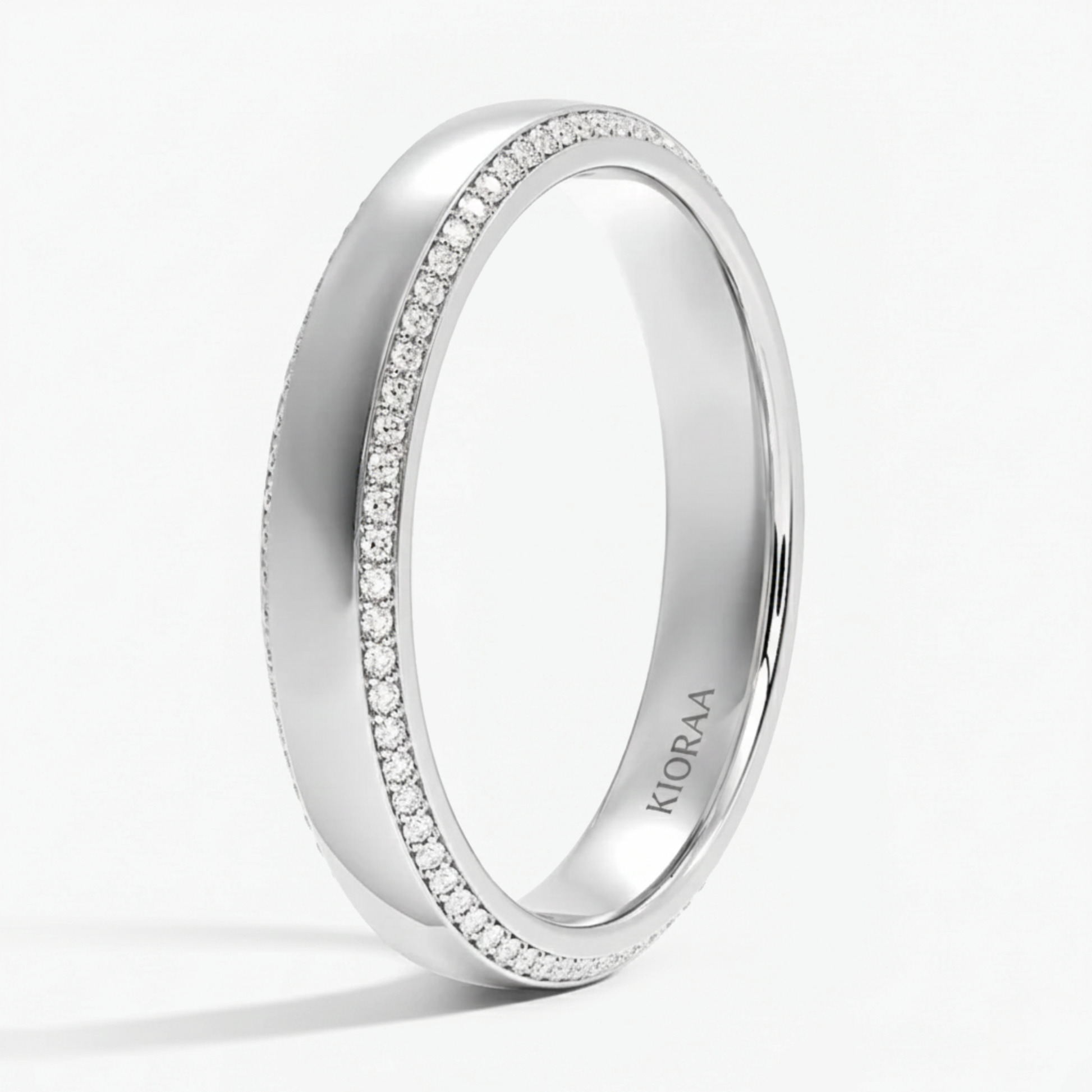 Round Cut Lab Grown Diamond Men's Engagement Ring