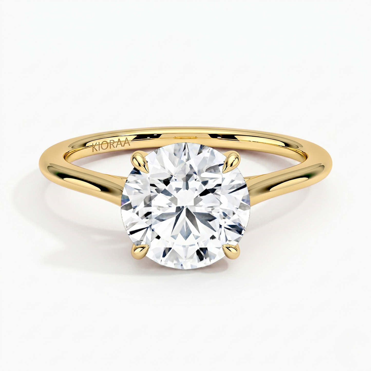 Brilliant Round Solitaire Engagement Ring