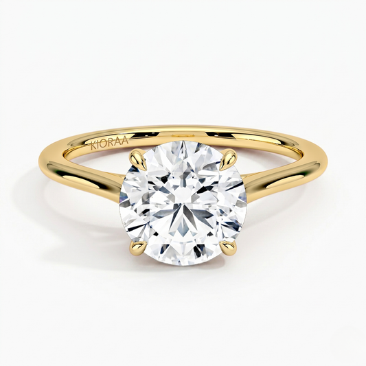 Brilliant Round Solitaire Engagement Ring