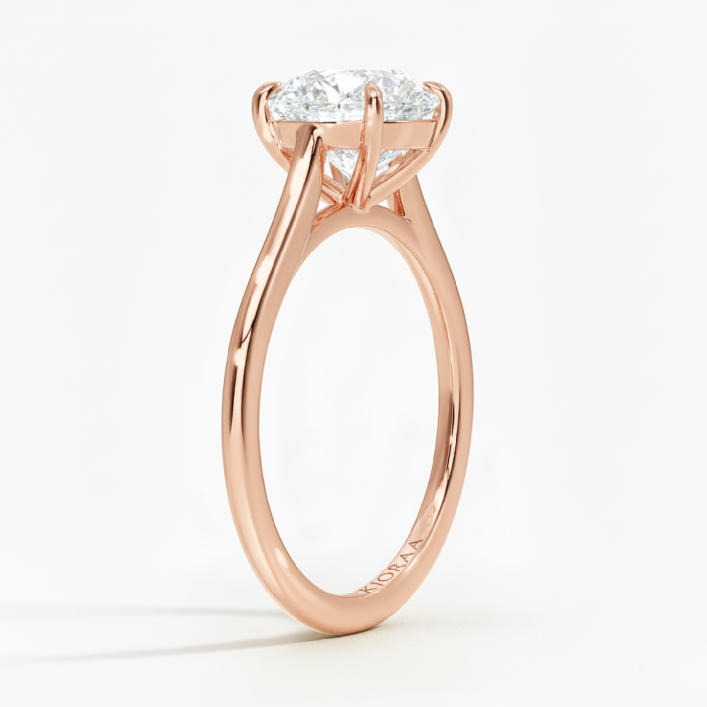 Brilliant Round Solitaire Engagement Ring