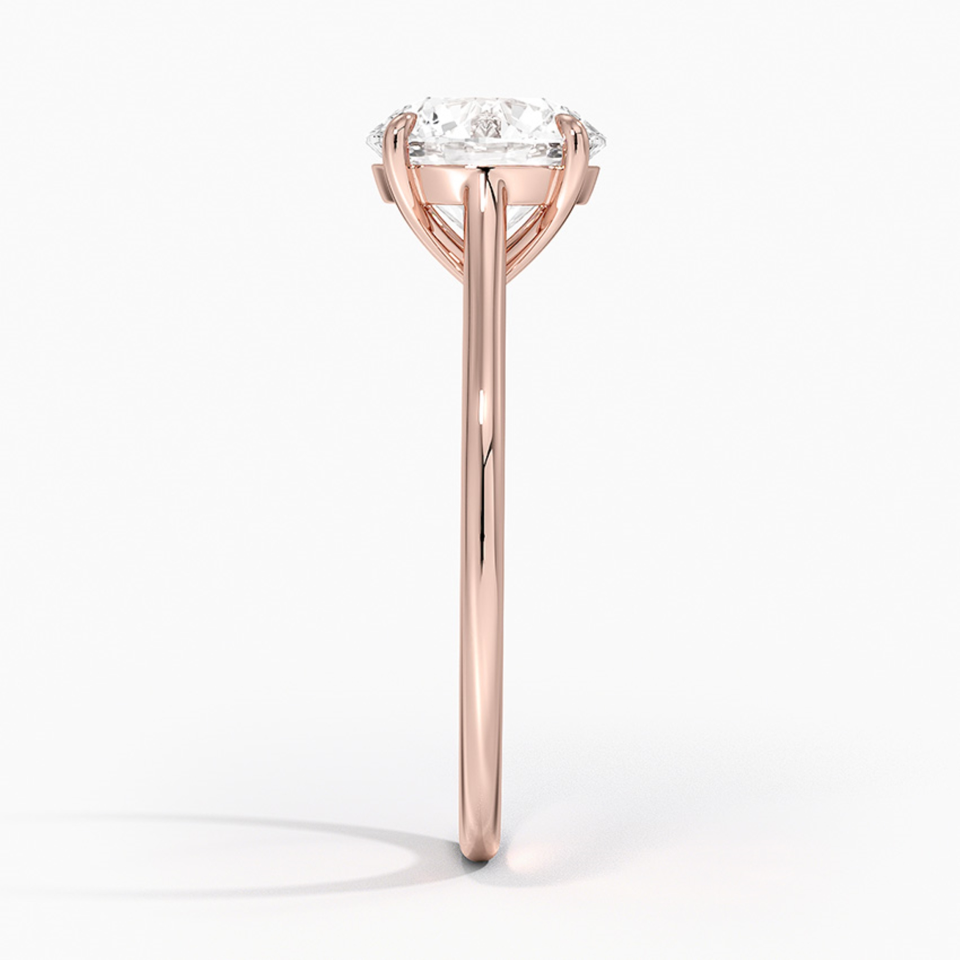 Brilliant Round Solitaire Engagement Ring
