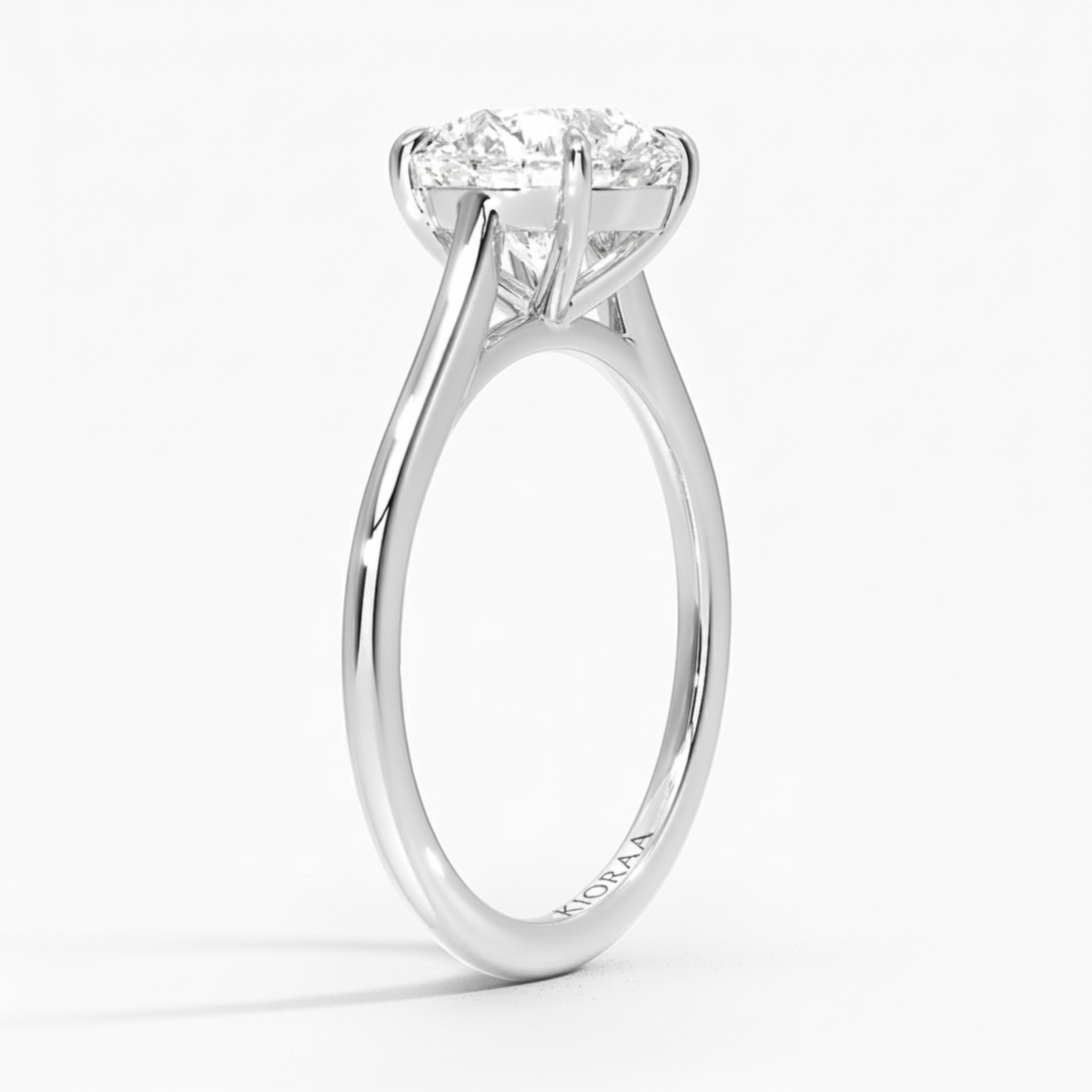 Brilliant Round Solitaire Engagement Ring