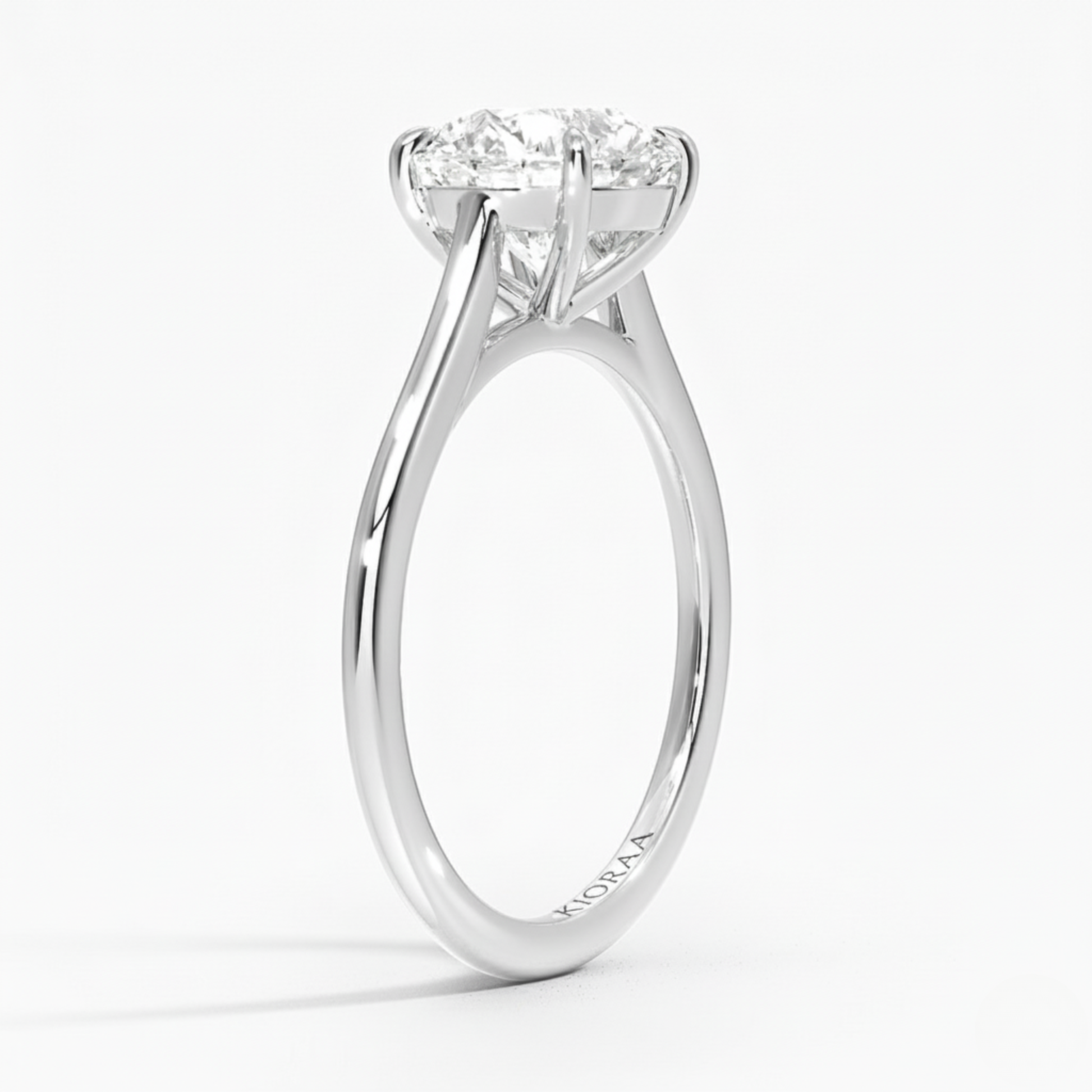 Brilliant Round Solitaire Engagement Ring