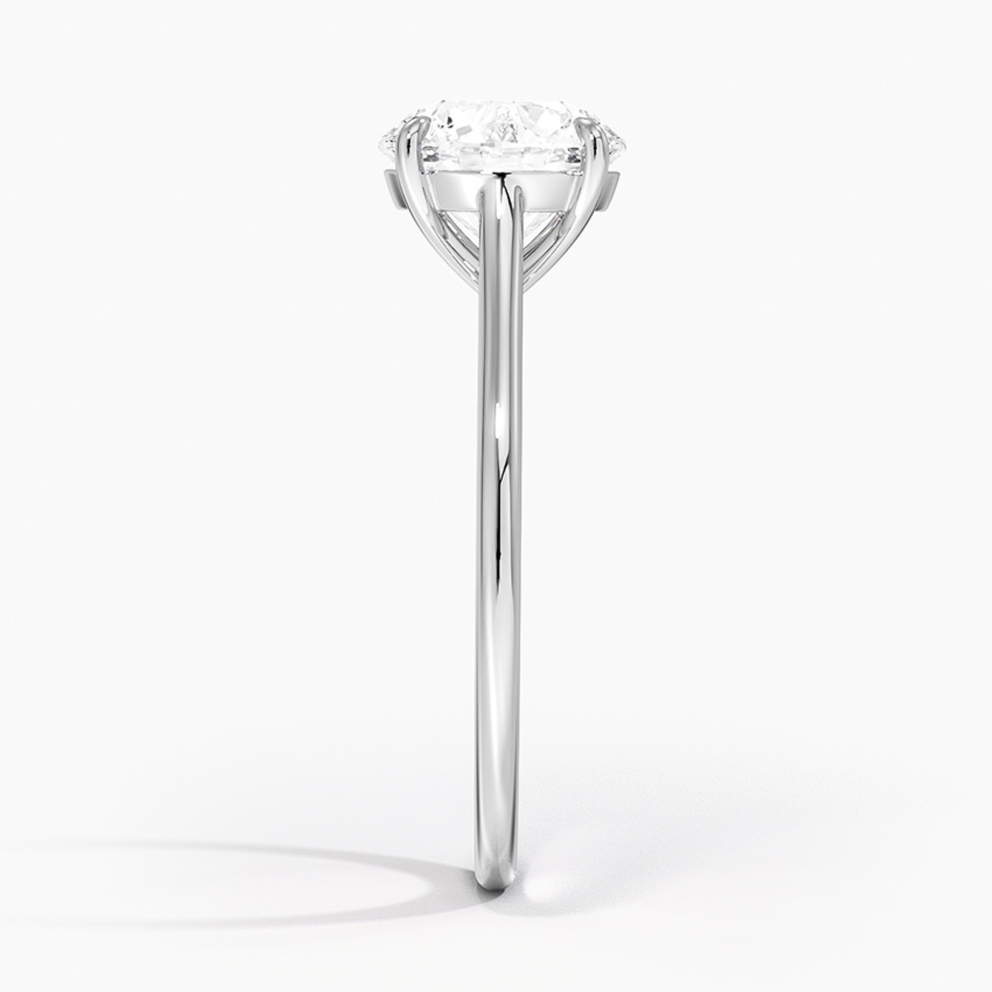 Brilliant Round Solitaire Engagement Ring