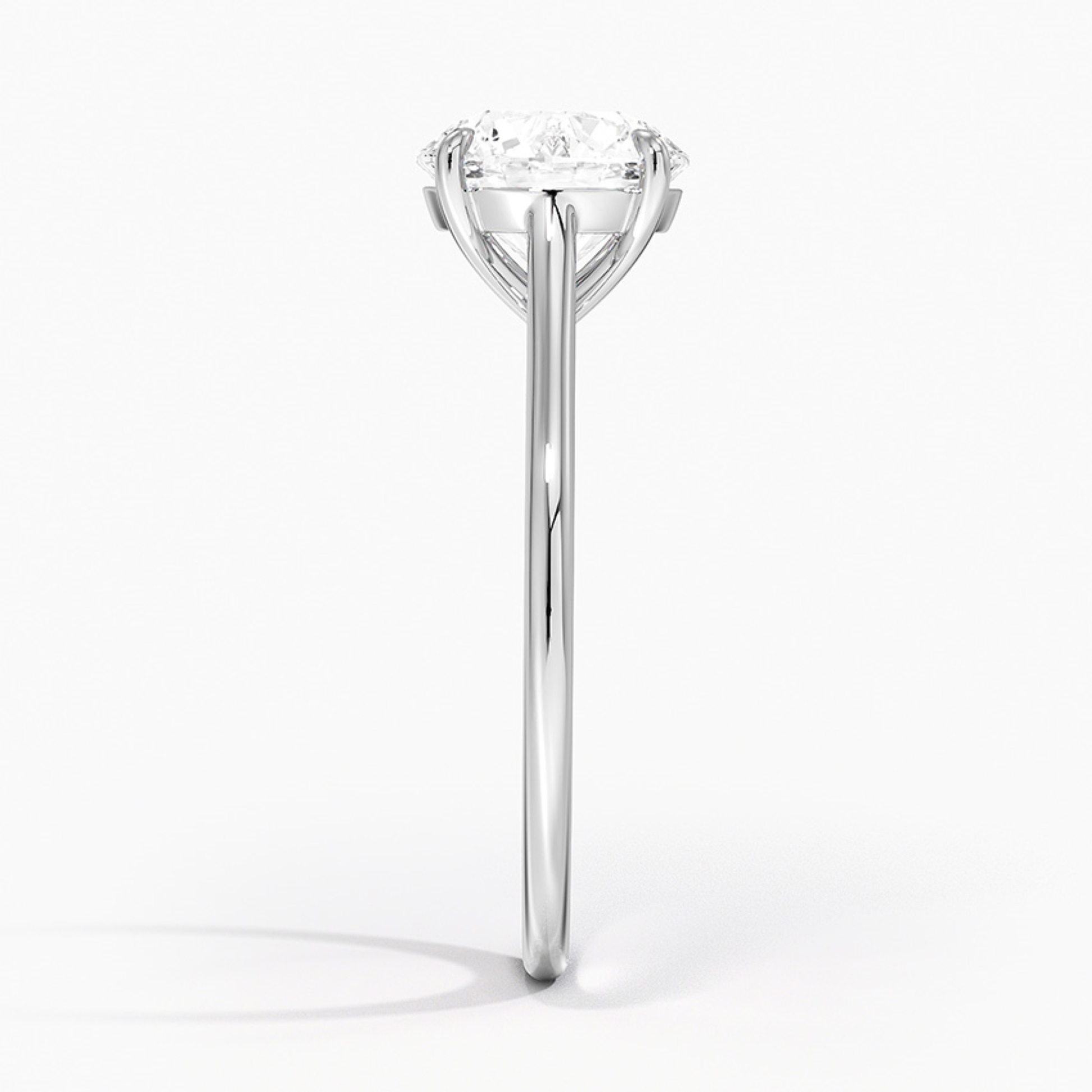 Brilliant Round Solitaire Engagement Ring