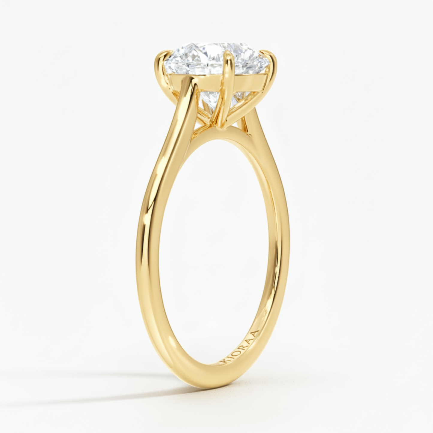 Brilliant Round Solitaire Engagement Ring