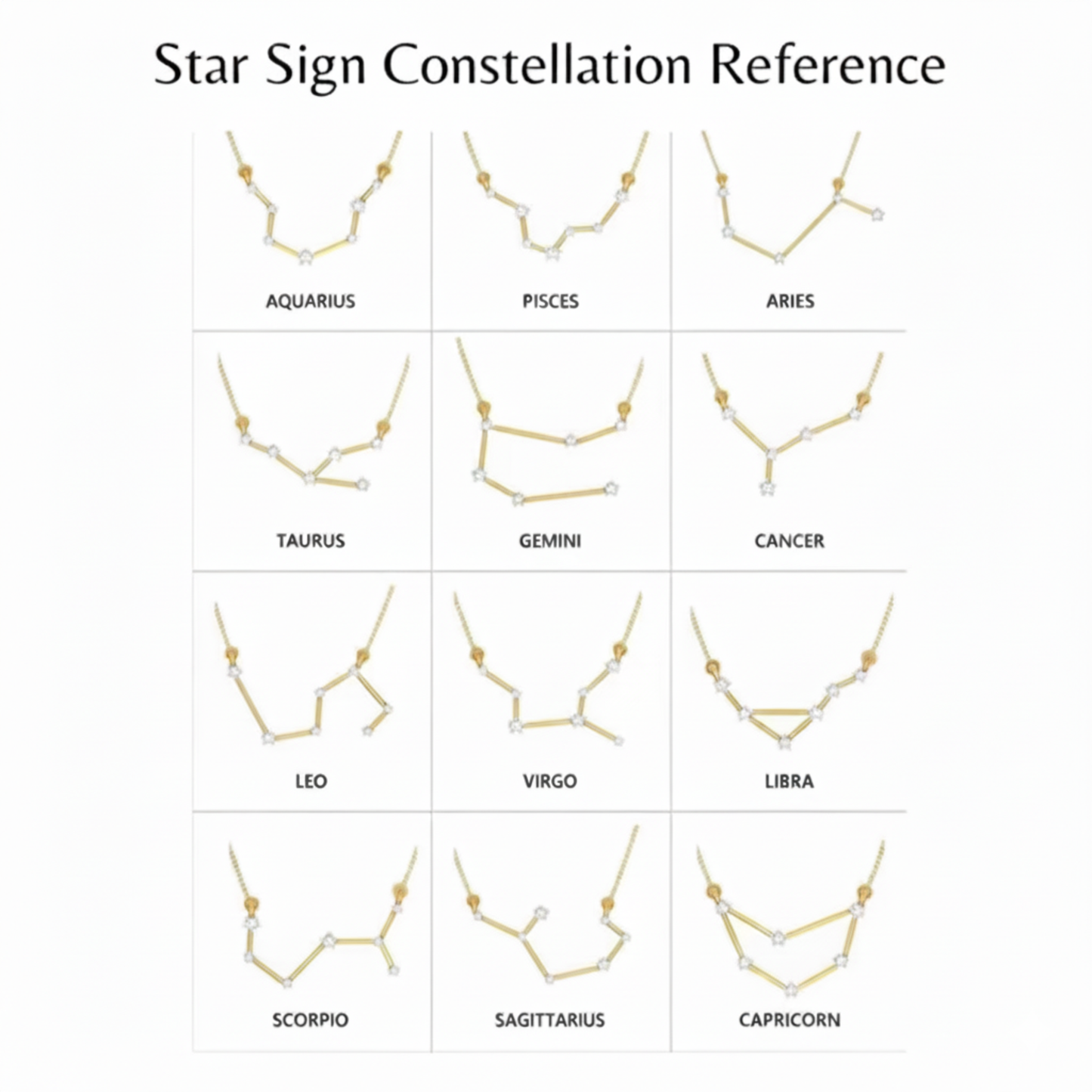 Virgo Zodiac Star Sign Coin Necklace