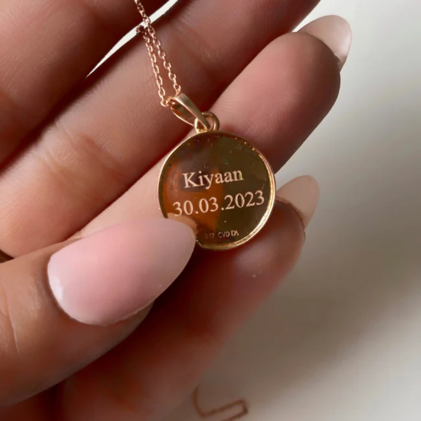 Virgo Zodiac Star Sign Coin Necklace