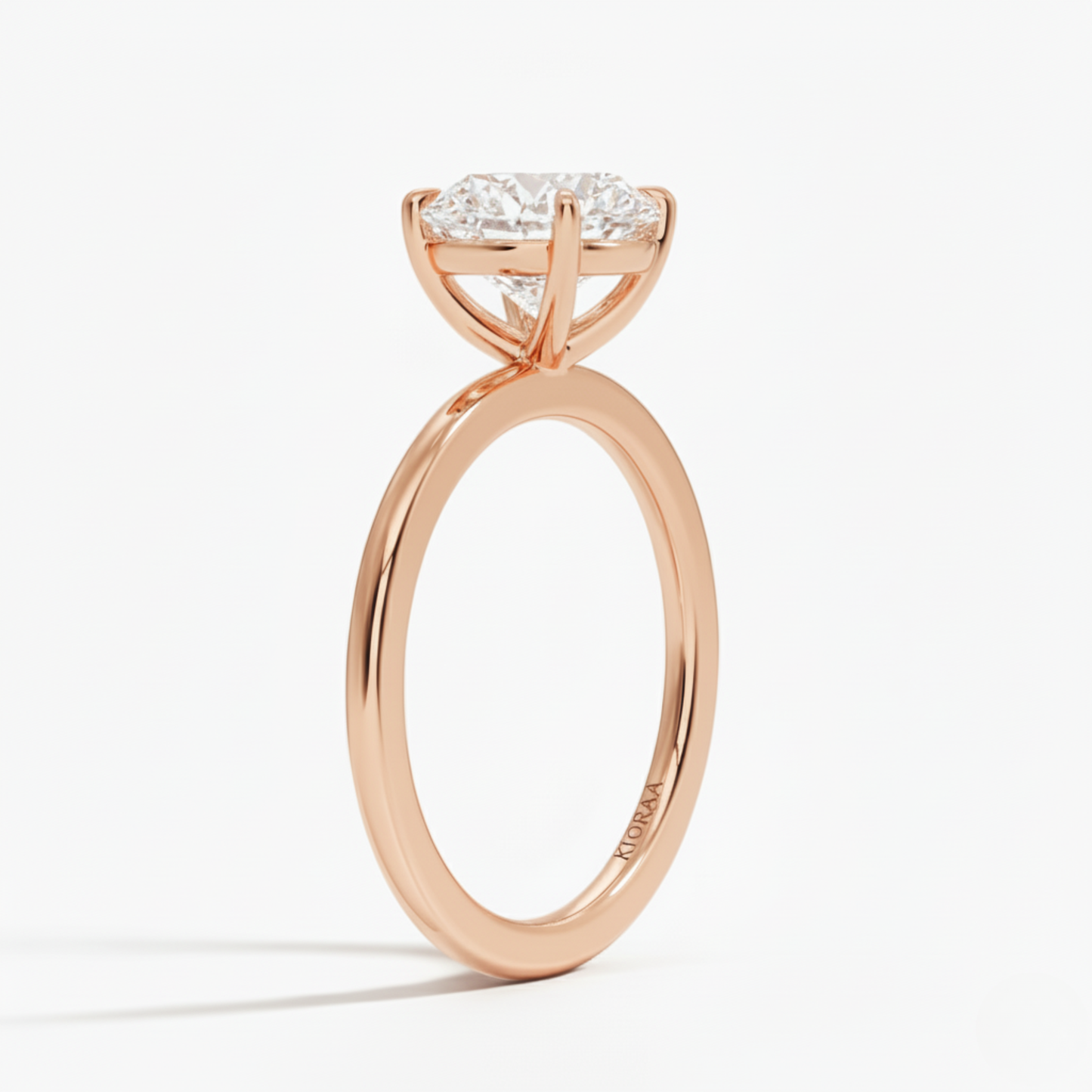 Round Diamond Solitaire Engagement Ring