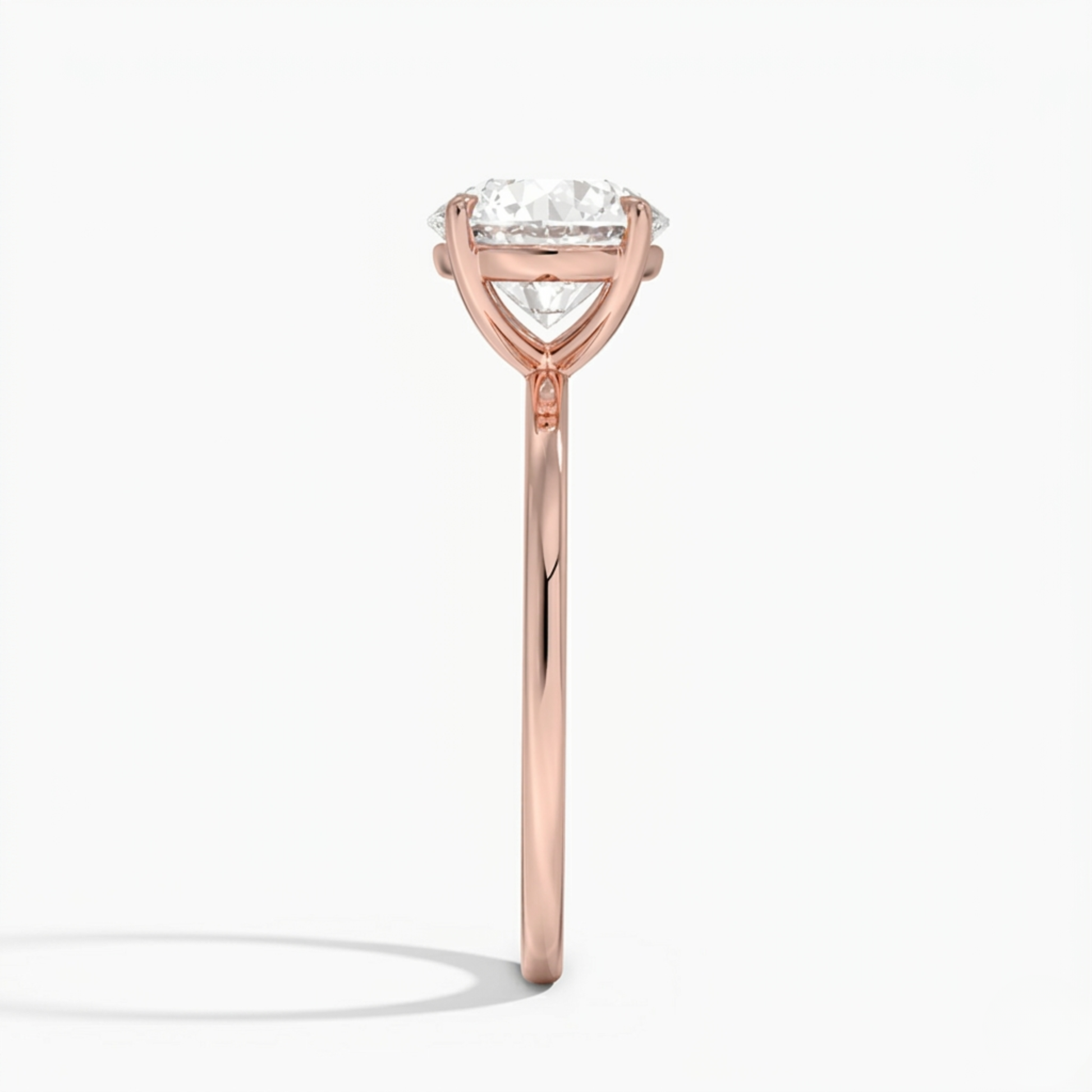 Round Diamond Solitaire Engagement Ring