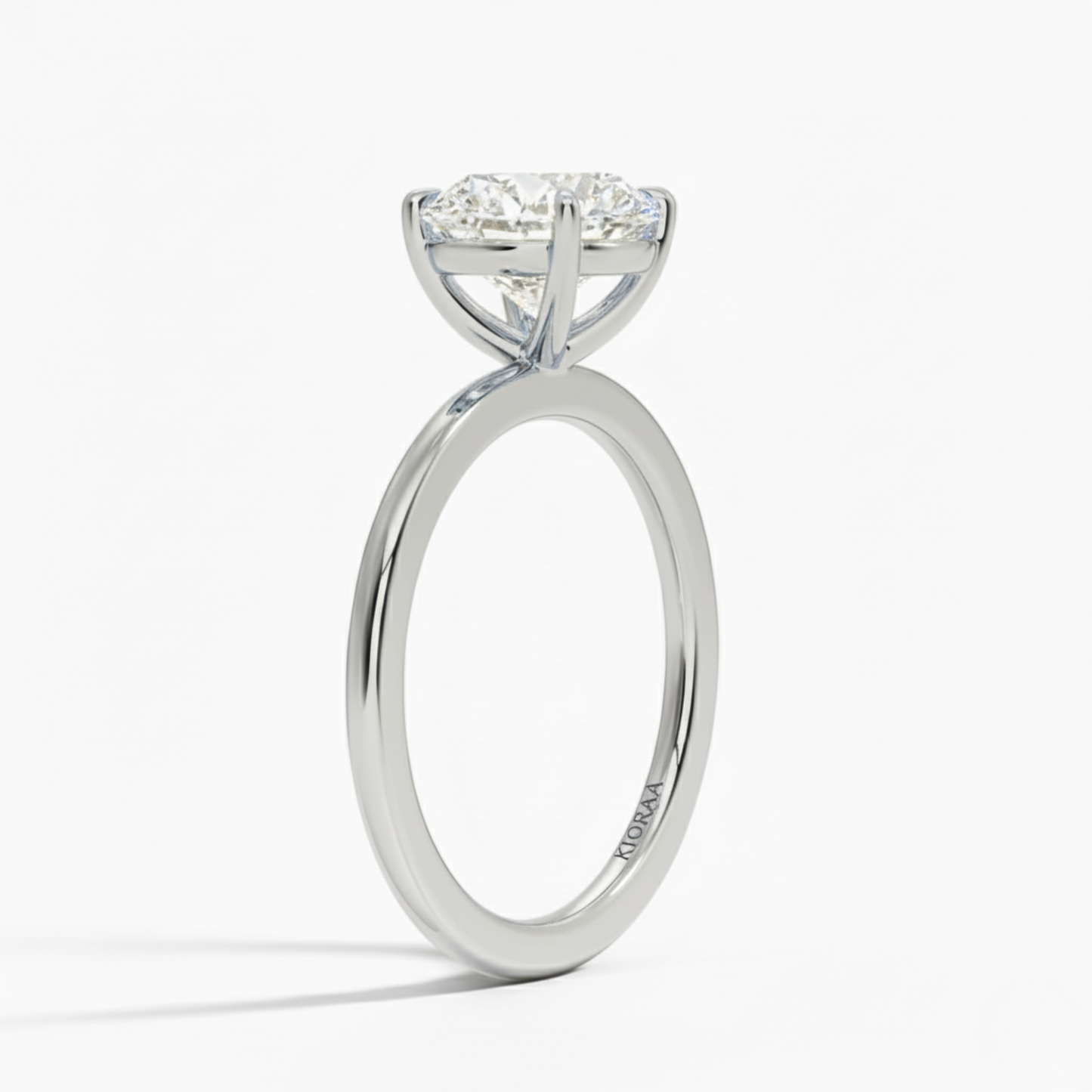 Round Diamond Solitaire Engagement Ring